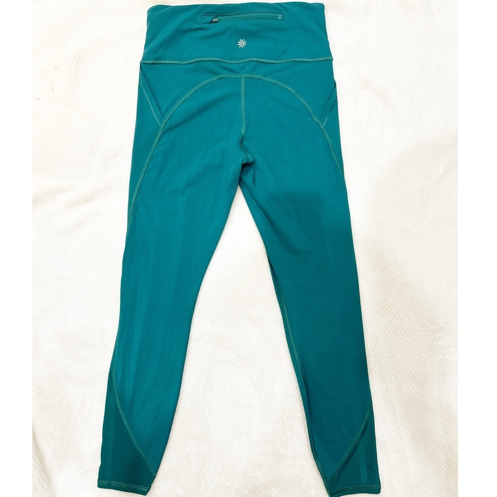 Athleta Women’s Lightning 7/8 Leggings in Teal Size XS - Picture 2 of 9